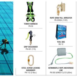 Kit de manutenção e limpeza de janelas