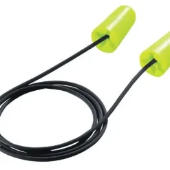 Proteção máxima (37 dB SNR) em formato ergonômico descartável, com tecnologia X-Grip® para fácil remoção e corda de segurança, ideal para ambientes extremamente ruidosos.
