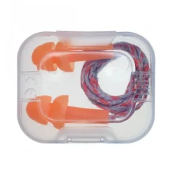 Os UVEX WHISPER oferecem proteção reutilizável (23 dB SNR) com corda prática e estojo higiênico, ideal para ambientes com ruído moderado que exigem flexibilidade.