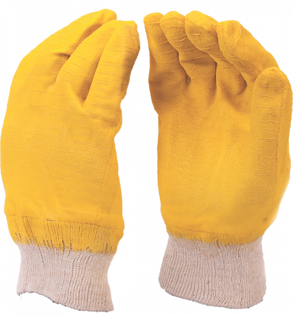 A COMAREX KNIT WRIST combina proteção em borracha natural com conforto térmico, ideal para trabalhos que exigem aderência e resistência a produtos químicos leves.