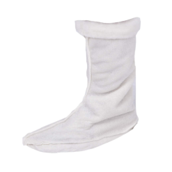 Botas de borracha ou PVC impermeáveis, ideais para proteção contra água, lama e produtos químicos em trabalhos agrícolas, industriais ou de construção.