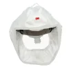 Sistema de capuz respiratório com ar mandado (PAPR), projetado para proteção confortável e eficiente contra gases, vapores e partículas, mediante seleção de filtros.