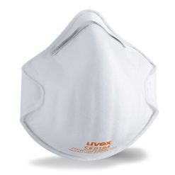 Respirador descartável FFP2 que oferece proteção confiável contra partículas perigosas, névoas e fumos em ambientes industriais.