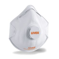Respirador Silv-Air C FFP2 VALVED (válvula CoolFlow™) - proteção premium contra partículas/fumos. Venda: 15un/cx ou 180un/case.