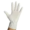 Luva descartável em latex natural com pó, facilitando o calce e removendo a humidade.