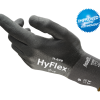A luva HyFlex® 11-849 apresenta um design totalmente revestido com espuma de nitrilo Fortix™, proporcionando proteção completa (360°) contra arranhões, rasgões e sujidade. Apesar da proteção integral, o revestimento fino em espuma de nitrilo permite que a mão respire, garantindo um elevado nível de conforto durante o uso contínuo.